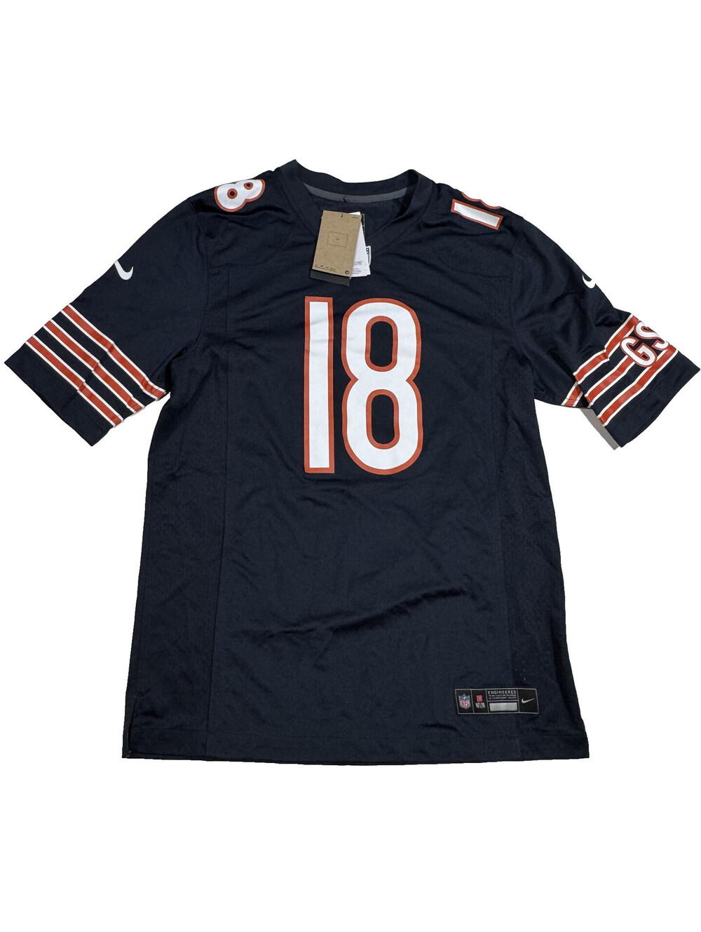 Nike Caleb Williams #18 Chicago Bears Football Jersey Mens M NWT